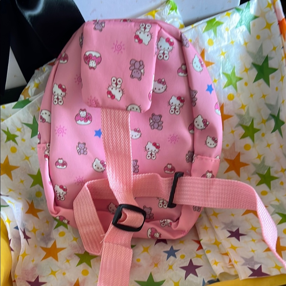 Hello Kitty Pink Kids Backpack - Picture 4 of 6